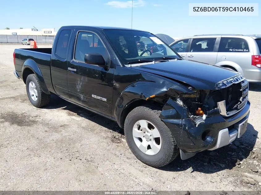 2009 Suzuki Equator Premium VIN: 5Z6BD06T59C410465 Lot: 45259118