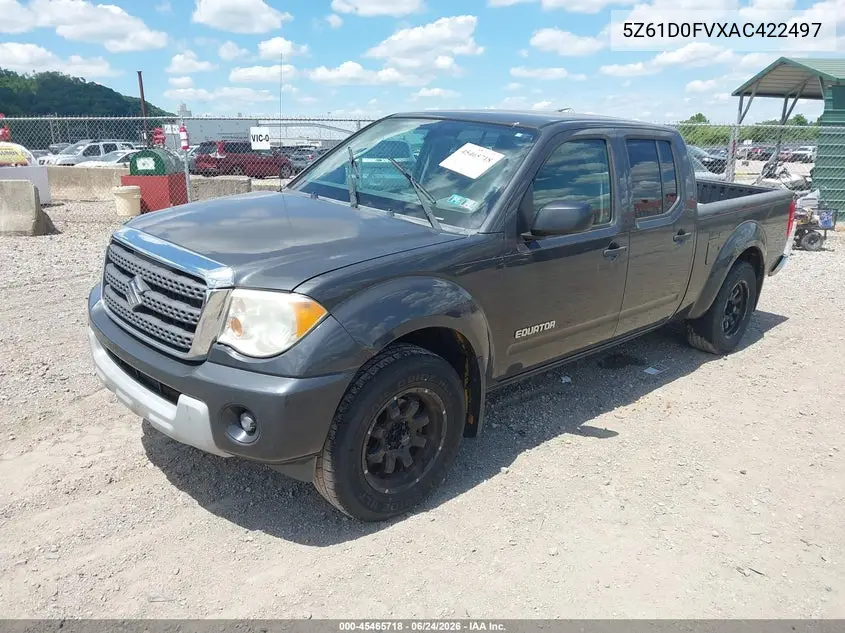 2010 Suzuki Equator Sport VIN: 5Z61D0FVXAC422497 Lot: 45465718