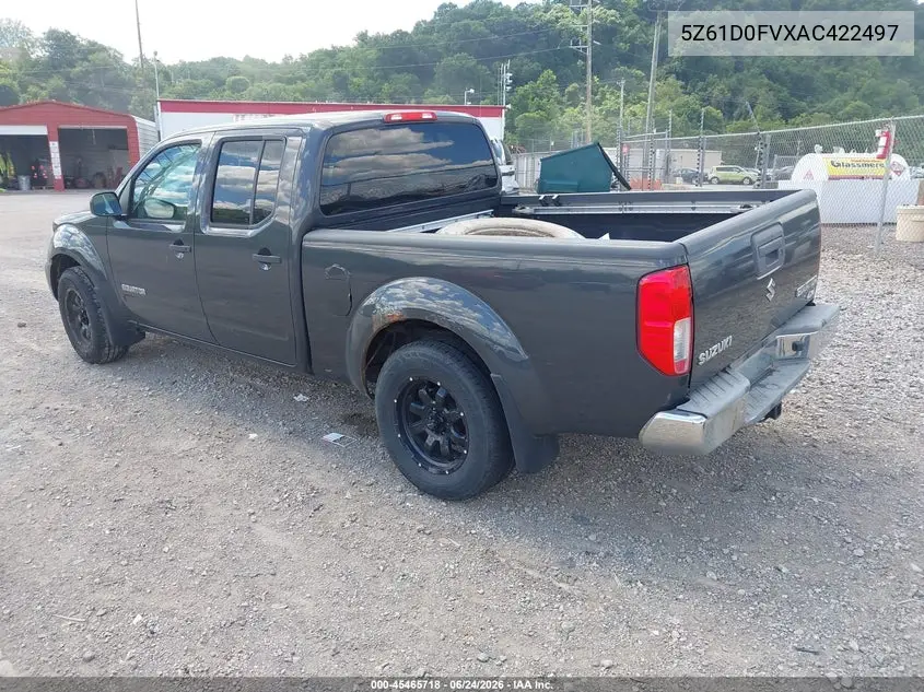 2010 Suzuki Equator Sport VIN: 5Z61D0FVXAC422497 Lot: 45465718