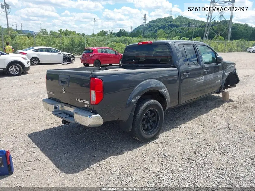 2010 Suzuki Equator Sport VIN: 5Z61D0FVXAC422497 Lot: 45465718