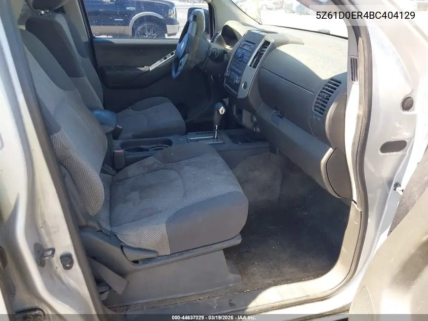 2011 Suzuki Equator Sport VIN: 5Z61D0ER4BC404129 Lot: 44637229