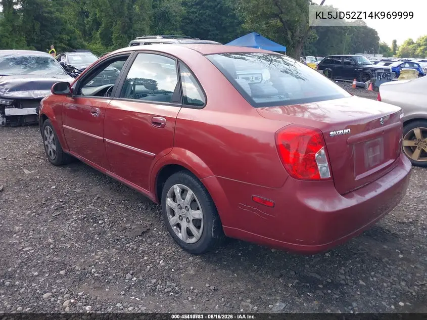 2004 Suzuki Forenza S VIN: KL5JD52Z14K969999 Lot: 45410781