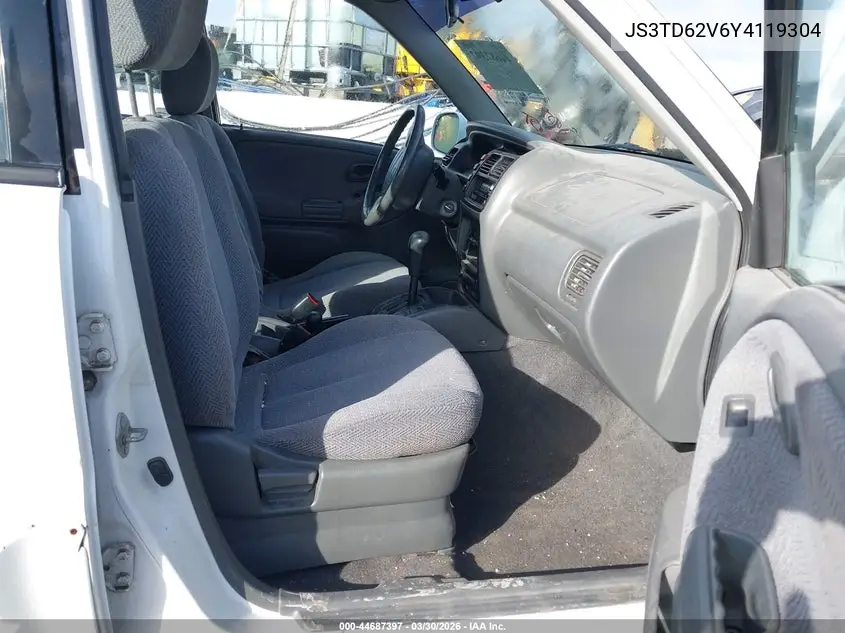2000 Suzuki Grand Vitara Jlx/Jlx+/Limited VIN: JS3TD62V6Y4119304 Lot: 44687397