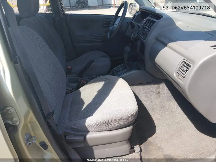 2000 Suzuki Grand Vitara Jlx/Jlx+/Limited VIN: JS3TD62V5Y4109718 Lot: 45385148