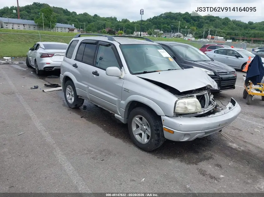2001 Suzuki Grand Vitara Jlx/Jlx+/Limited VIN: JS3TD62V914164095 Lot: 45147622