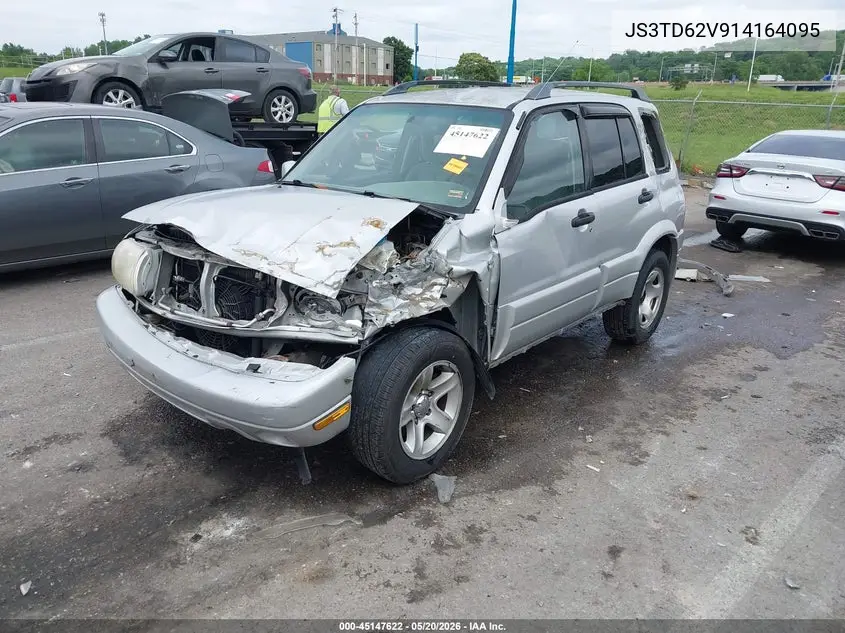 2001 Suzuki Grand Vitara Jlx/Jlx+/Limited VIN: JS3TD62V914164095 Lot: 45147622