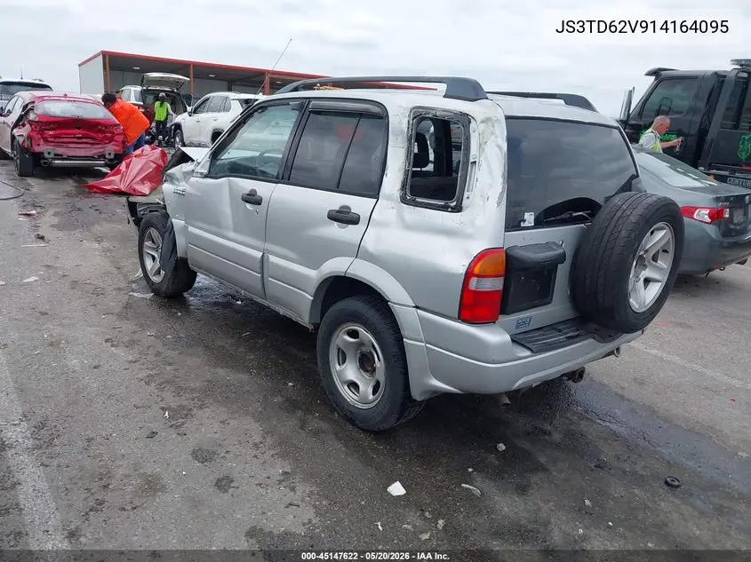 2001 Suzuki Grand Vitara Jlx/Jlx+/Limited VIN: JS3TD62V914164095 Lot: 45147622