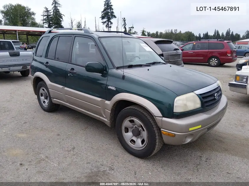 2002 Suzuki Grand Vitara Jlx/Limited VIN: JS3TD62V824157172 Lot: 45467891