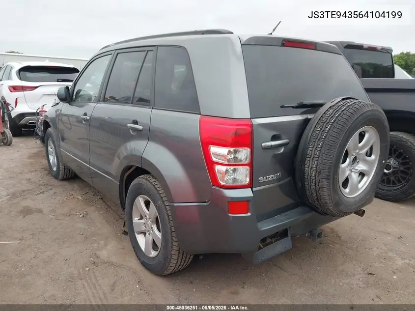 2006 Suzuki Grand Vitara Premium VIN: JS3TE943564104199 Lot: 45036251