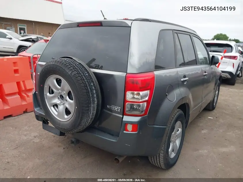 2006 Suzuki Grand Vitara Premium VIN: JS3TE943564104199 Lot: 45036251