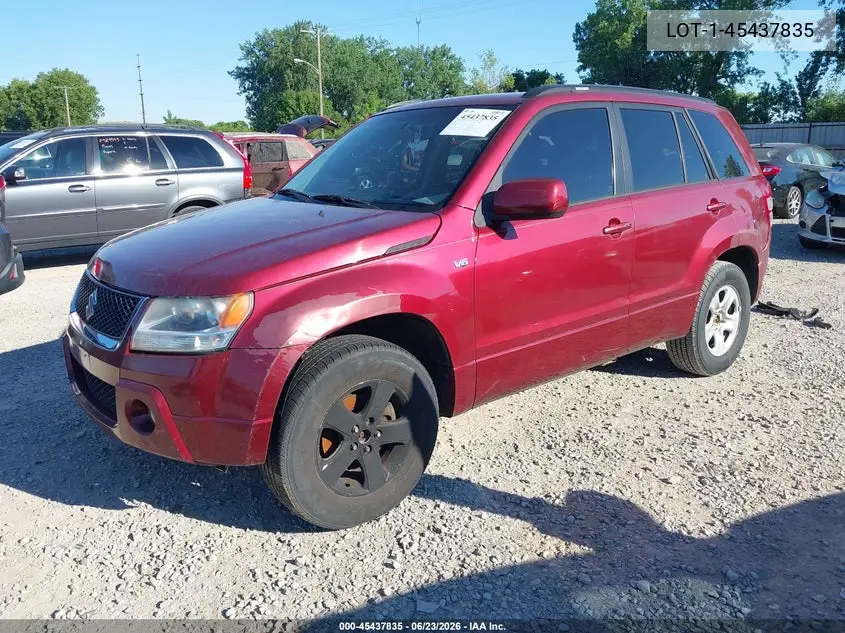 2006 Suzuki Grand Vitara Xsport VIN: JS3TD944264102809 Lot: 45437835
