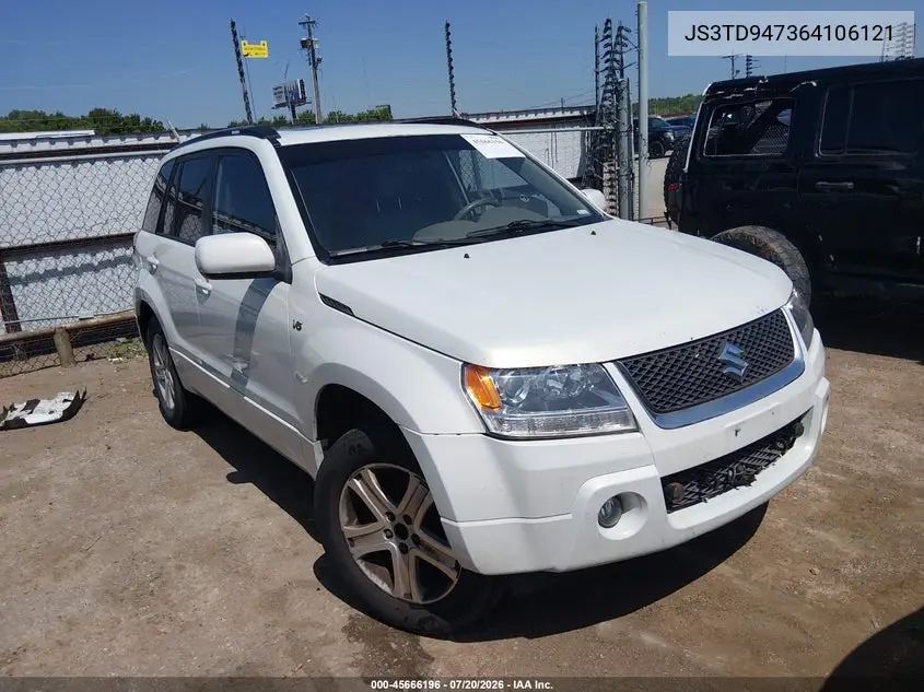 JS3TD947364106121 2006 Suzuki Grand Vitara Luxury