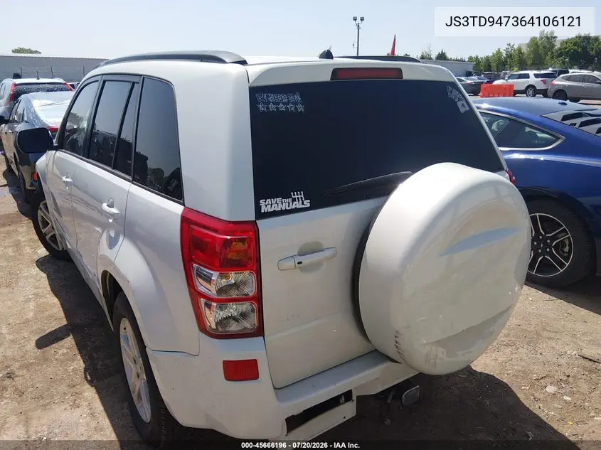 JS3TD947364106121 2006 Suzuki Grand Vitara Luxury