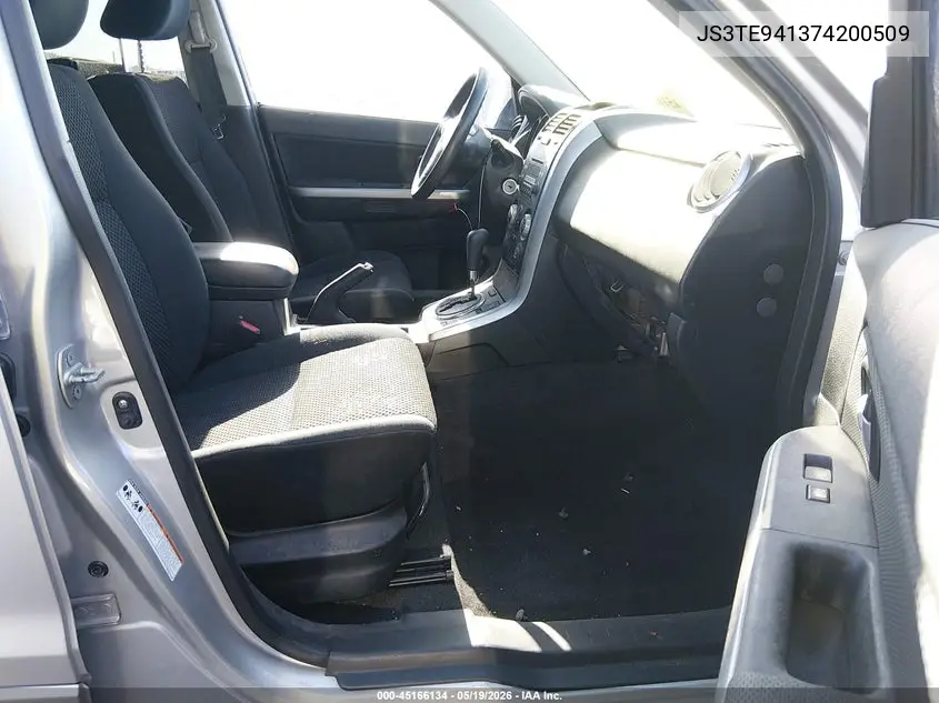 2007 Suzuki Grand Vitara VIN: JS3TE941374200509 Lot: 45166134