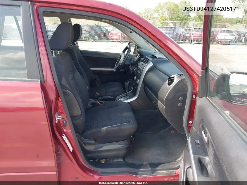 2007 Suzuki Grand Vitara VIN: JS3TD941274205171 Lot: 45435788