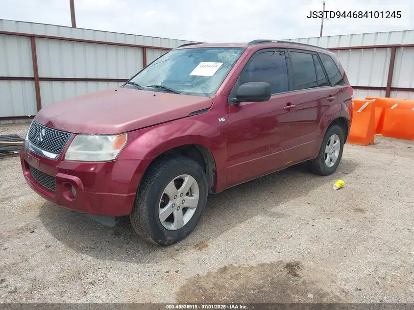 2008 Suzuki Grand Vitara Xsport W/Snrf VIN: JS3TD944684101245 Lot: 45536915