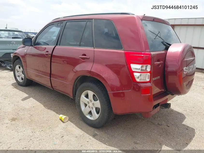 2008 Suzuki Grand Vitara Xsport W/Snrf VIN: JS3TD944684101245 Lot: 45536915