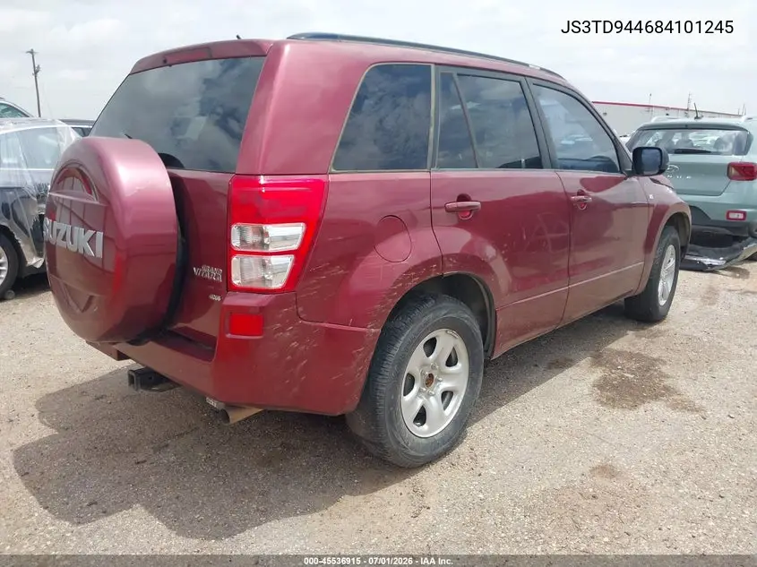 2008 Suzuki Grand Vitara Xsport W/Snrf VIN: JS3TD944684101245 Lot: 45536915