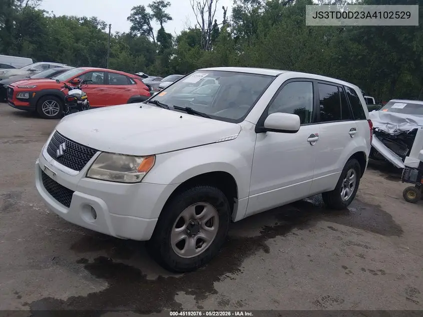 2010 Suzuki Grand Vitara Premium VIN: JS3TD0D23A4102529 Lot: 45192076