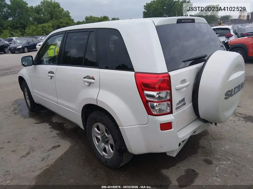 2010 Suzuki Grand Vitara Premium VIN: JS3TD0D23A4102529 Lot: 45192076