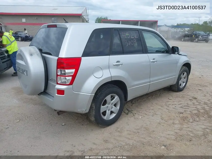 2010 Suzuki Grand Vitara Premium VIN: JS3TD0D23A4100537 Lot: 45223109