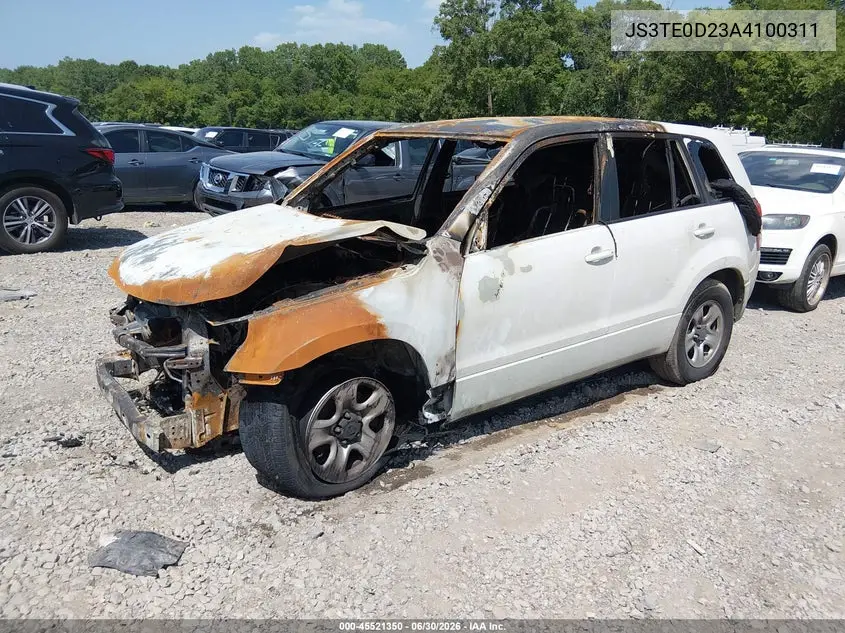 2010 Suzuki Grand Vitara Premium VIN: JS3TE0D23A4100311 Lot: 45521350