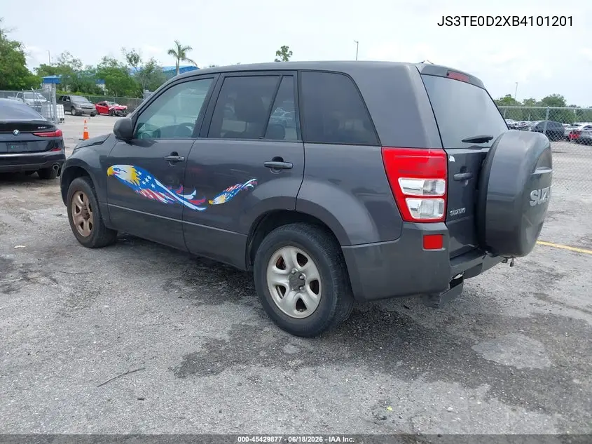 2011 Suzuki Grand Vitara Premium VIN: JS3TE0D2XB4101201 Lot: 45429877