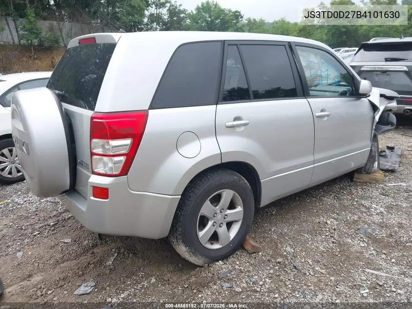 2011 Suzuki Grand Vitara Premium/Premium W/Alloy Wheels VIN: JS3TD0D27B4101630 Lot: 45565192
