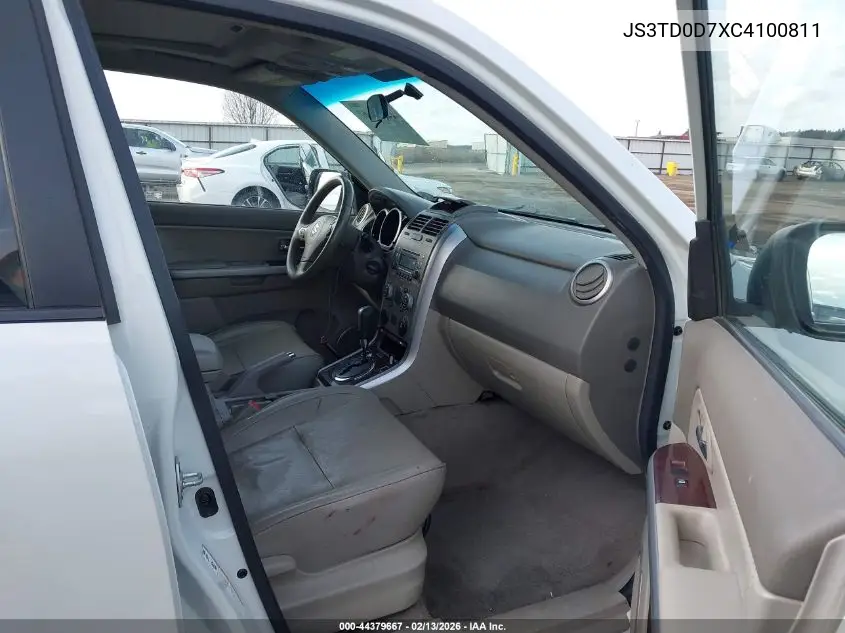 2012 Suzuki Grand Vitara Limited VIN: JS3TD0D7XC4100811 Lot: 44379667