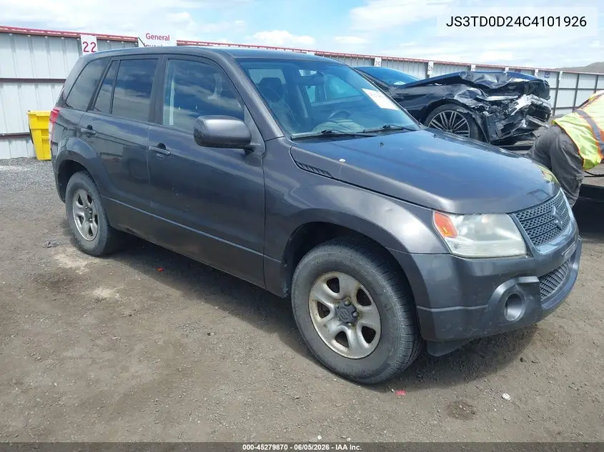 2012 Suzuki Grand Vitara Premium VIN: JS3TD0D24C4101926 Lot: 45279870