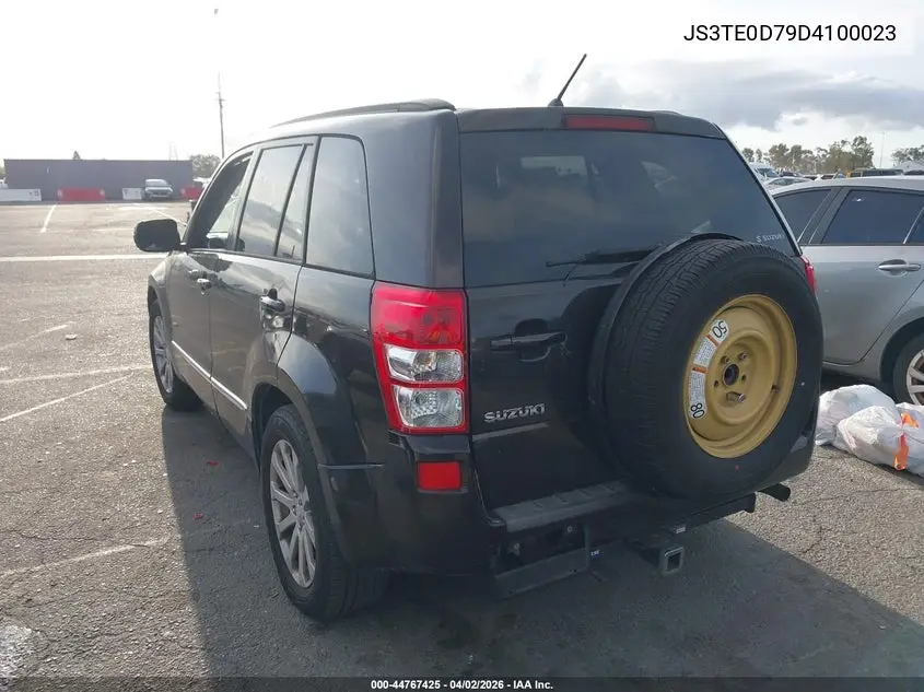 2013 Suzuki Grand Vitara Limited VIN: JS3TE0D79D4100023 Lot: 44767425
