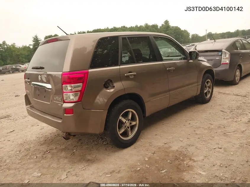 2013 Suzuki Grand Vitara Premium VIN: JS3TD0D63D4100142 Lot: 45608635