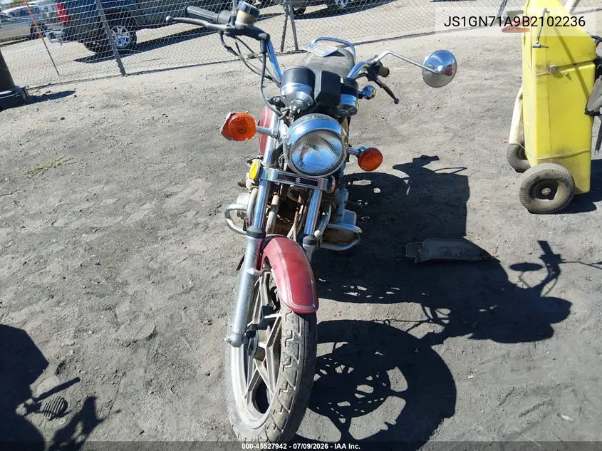 1981 Suzuki Gs550 T VIN: JS1GN71A9B2102236 Lot: 45527942
