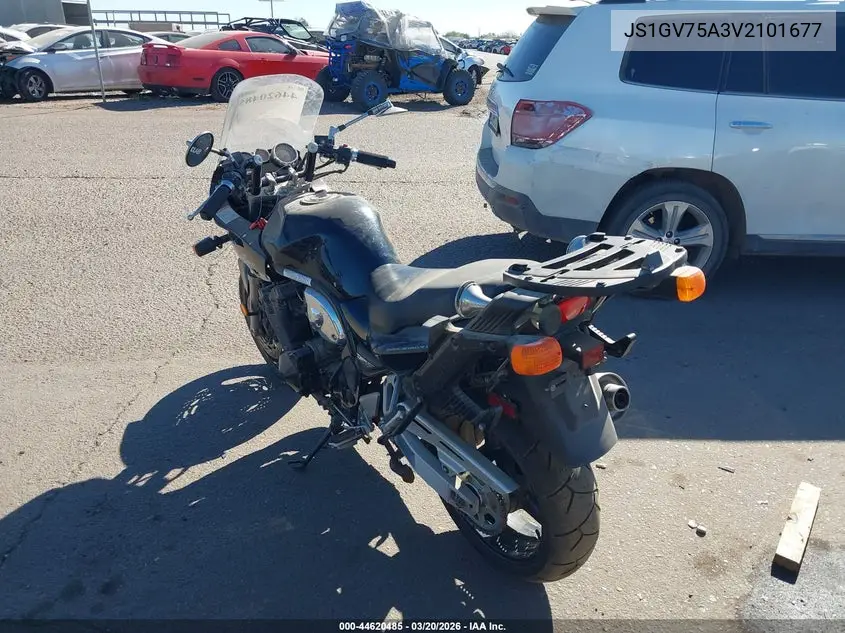 1997 Suzuki Gsf1200 Sa VIN: JS1GV75A3V2101677 Lot: 44620485