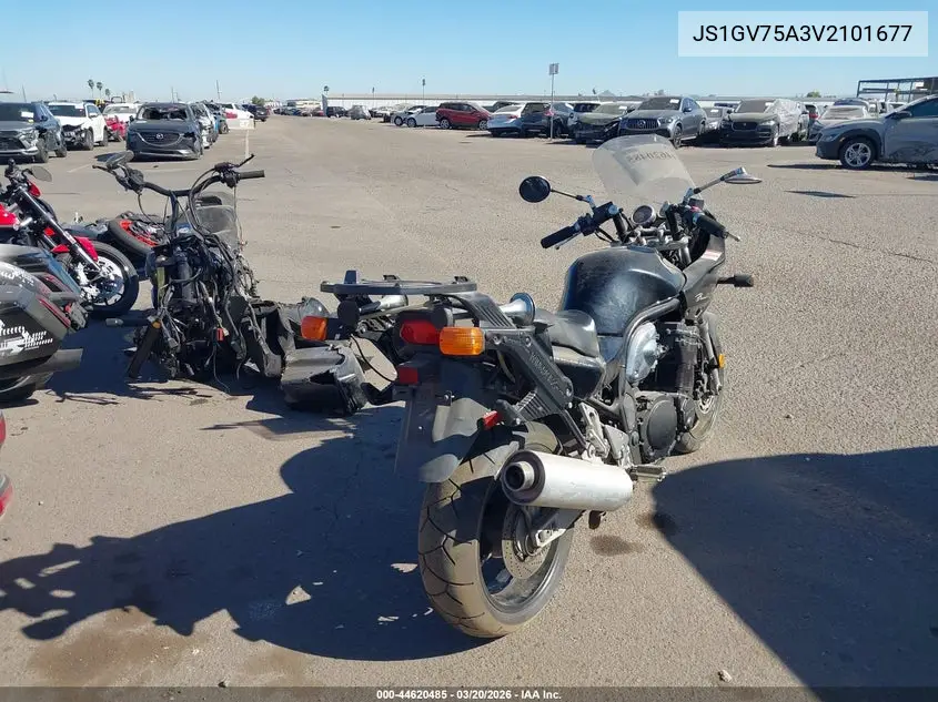 1997 Suzuki Gsf1200 Sa VIN: JS1GV75A3V2101677 Lot: 44620485