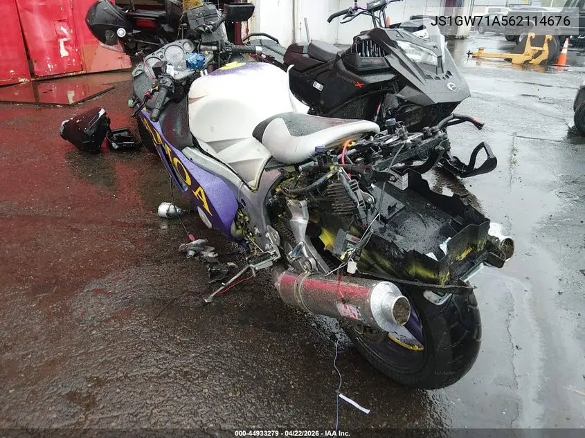 2006 Suzuki Gsx1300 R VIN: JS1GW71A562114676 Lot: 44933279