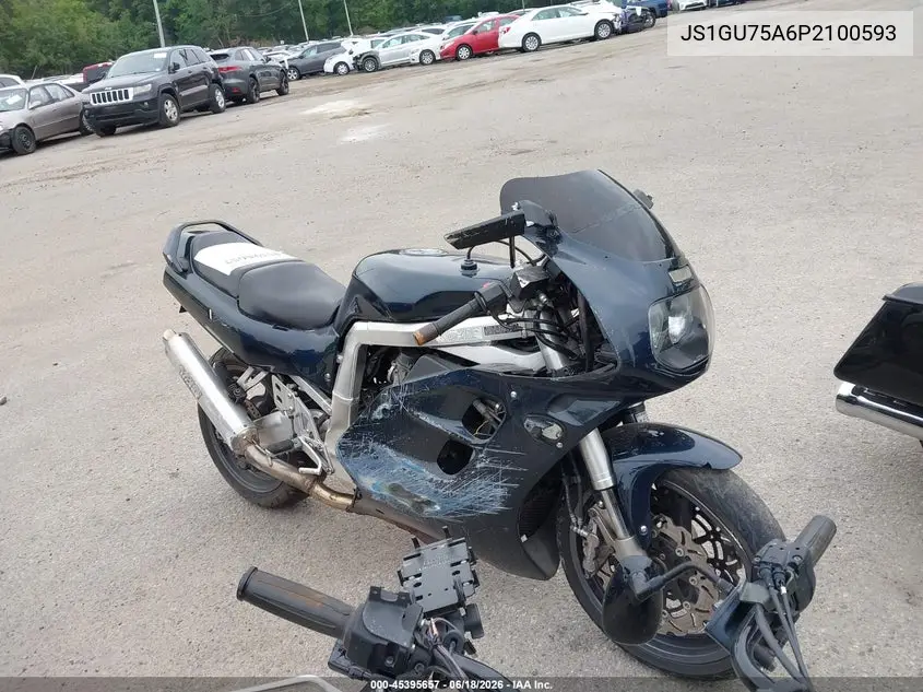 1993 Suzuki Gsx-R1100 W VIN: JS1GU75A6P2100593 Lot: 45395657