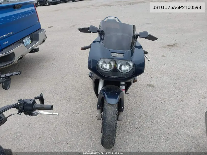 1993 Suzuki Gsx-R1100 W VIN: JS1GU75A6P2100593 Lot: 45395657