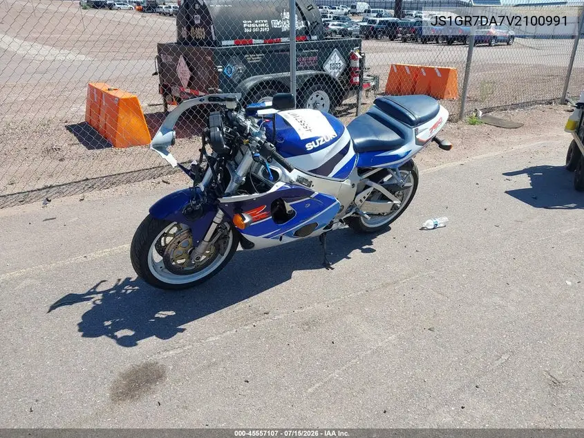 1997 Suzuki Gsx-R750 VIN: JS1GR7DA7V2100991 Lot: 45557107