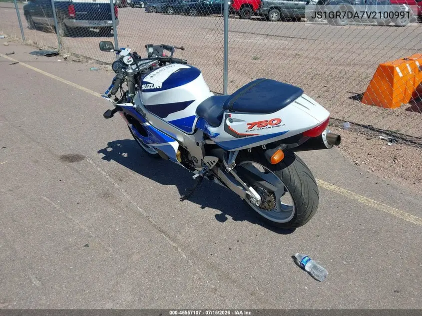 1997 Suzuki Gsx-R750 VIN: JS1GR7DA7V2100991 Lot: 45557107