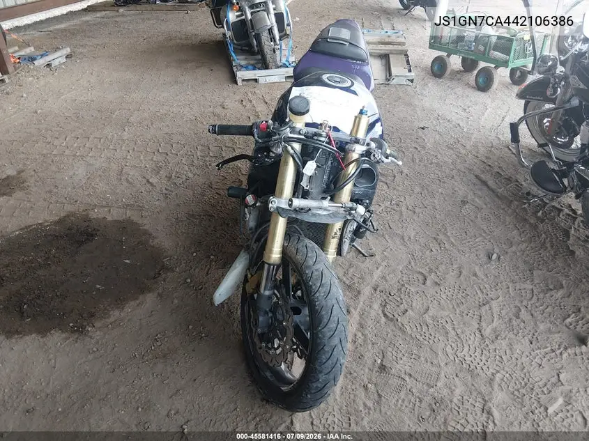 2004 Suzuki Gsx-R600 K VIN: JS1GN7CA442106386 Lot: 45581416