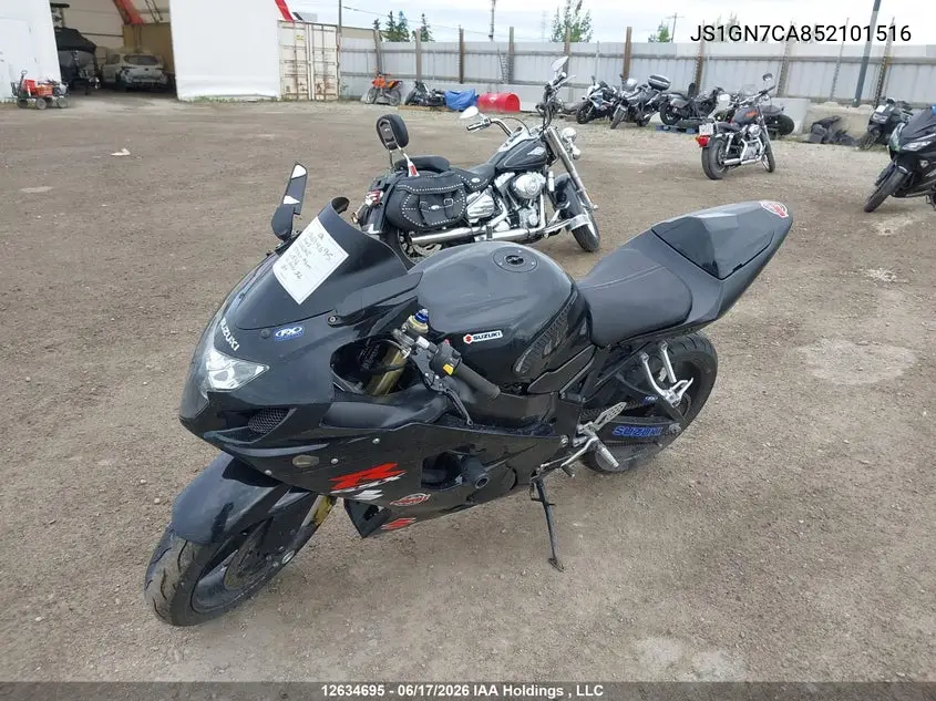 2005 Suzuki Gsx-R600 K VIN: JS1GN7CA852101516 Lot: 12634695