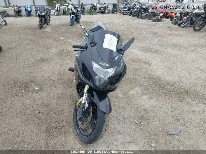 2005 Suzuki Gsx-R600 K VIN: JS1GN7CA852101516 Lot: 12634695