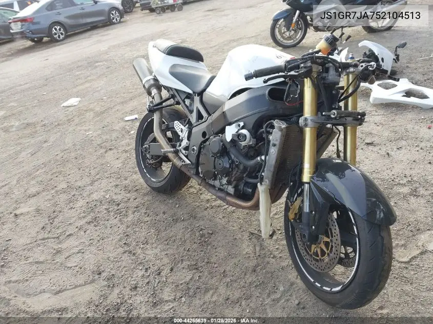 2005 Suzuki Gsx-R750 K VIN: JS1GR7JA752104513 Lot: 44265639
