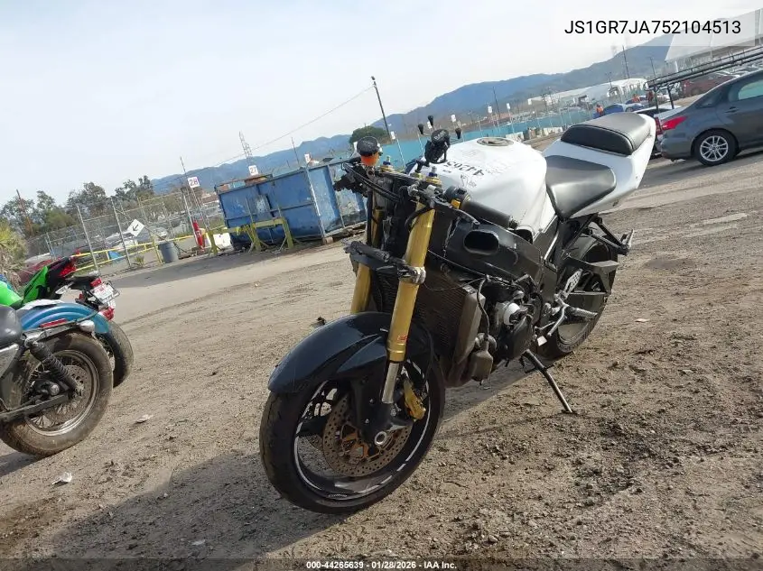 2005 Suzuki Gsx-R750 K VIN: JS1GR7JA752104513 Lot: 44265639