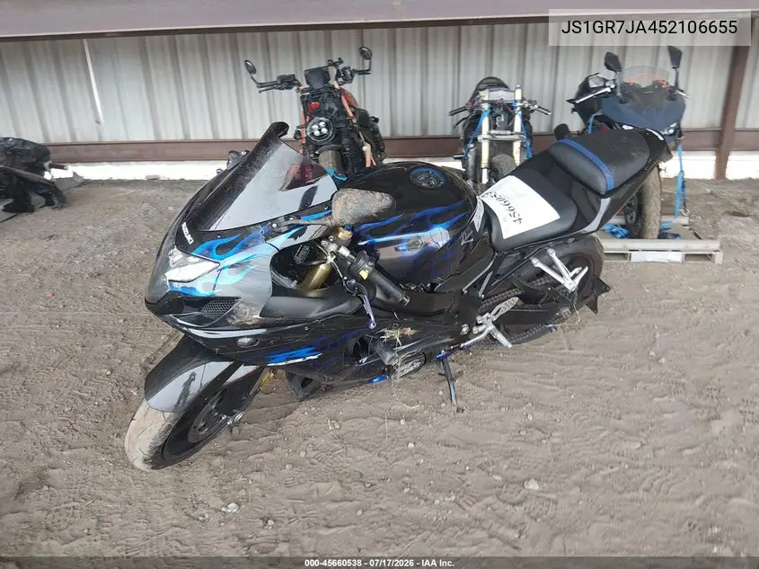 2005 Suzuki Gsx-R750 K VIN: JS1GR7JA452106655 Lot: 45660538