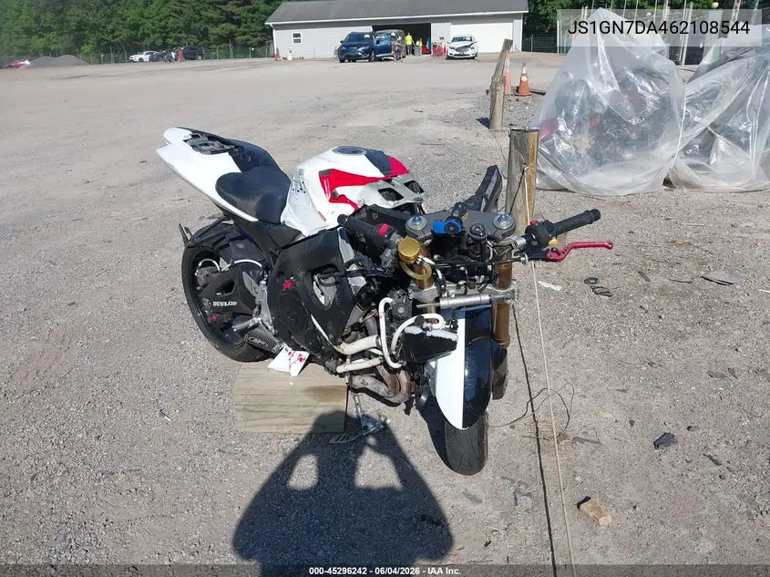 2006 Suzuki Gsx-R600 K6 VIN: JS1GN7DA462108544 Lot: 45296242