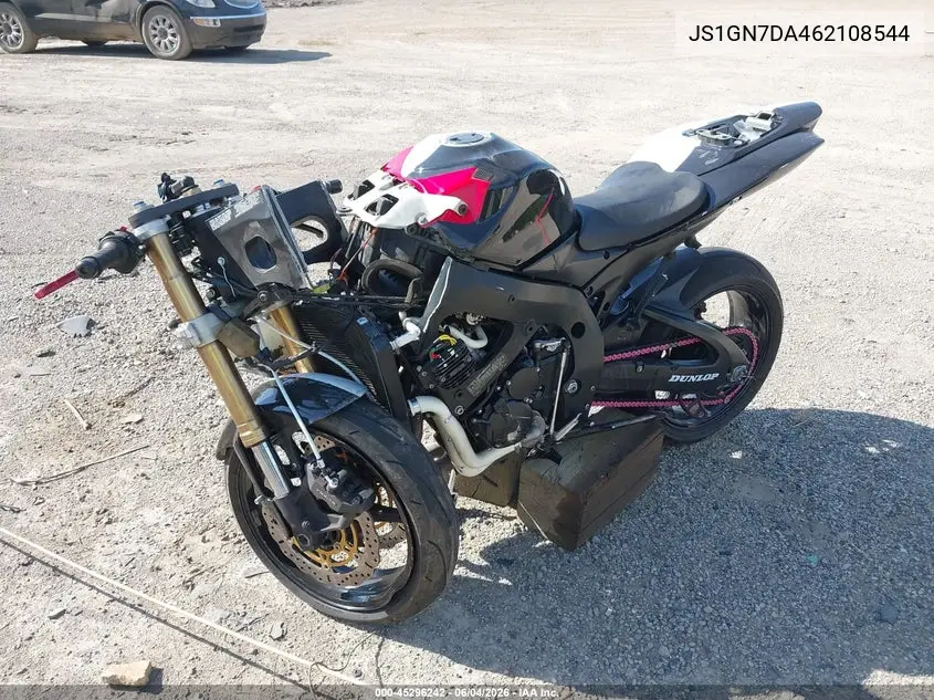 2006 Suzuki Gsx-R600 K6 VIN: JS1GN7DA462108544 Lot: 45296242
