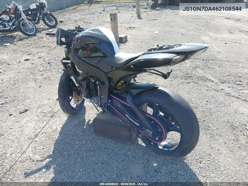 2006 Suzuki Gsx-R600 K6 VIN: JS1GN7DA462108544 Lot: 45296242