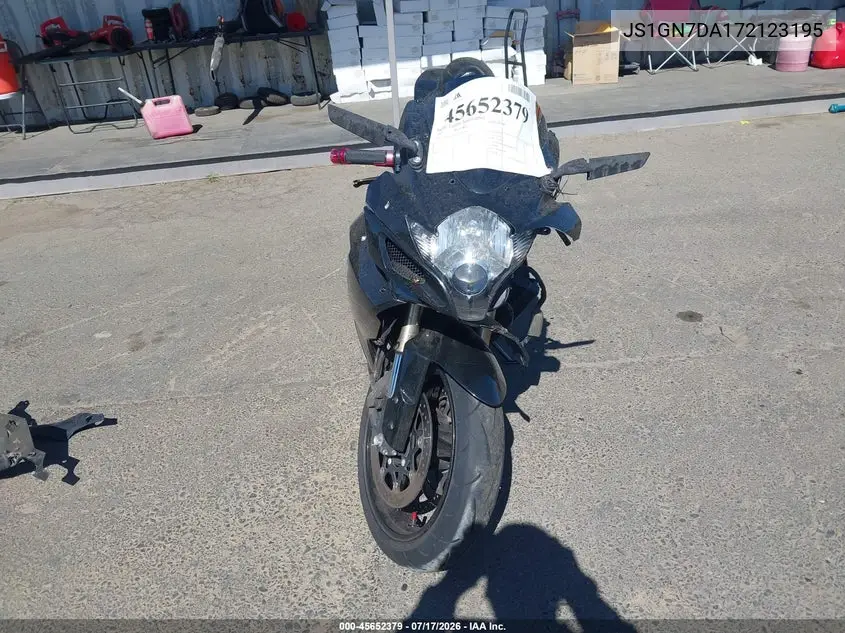 2007 Suzuki Gsx-R600 VIN: JS1GN7DA172123195 Lot: 45652379